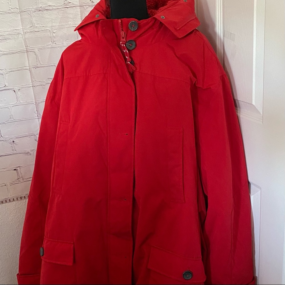 WOMAN WITHIN WATER-RESISTANT PARKA JACKET SIZE 5X